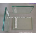 10mm thick tempered glass with round corner